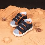 Babywalker Βαπτιστικά Υφασμάτινα Sneakers Exc.5174