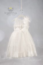 Angel Wings βαπτιστικό φόρεμα για κορίτσι ALBA 263