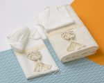 Lina Baby Σετ Λαδόπανο Macrame simple 1513 Εκρού