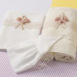 Lina Baby Σετ Λαδόπανο Sarah Key 1525 Εκρού