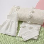 Lina Baby Σετ Λαδόπανο Bouquet 1527 Εκρού
