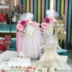 Βαπτιστικό Πακέτο Marshmallow Στεφανάκι Με Μονόγραμμα