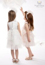 Angel Wings βαπτιστικό φόρεμα για κορίτσι VALENTINA 277/2 - Image 6