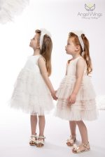 Angel Wings βαπτιστικό φόρεμα για κορίτσι VALENTINA 277/2 - Image 7