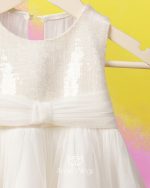 Angel Wings βαπτιστικό φόρεμα για κορίτσι JASMIN 279