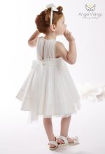 Angel Wings βαπτιστικό φόρεμα για κορίτσι JASMIN 279