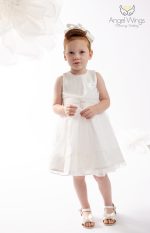 Angel Wings βαπτιστικό φόρεμα για κορίτσι JASMIN 279