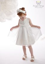 Angel Wings βαπτιστικό φόρεμα για κορίτσι JASMIN 279
