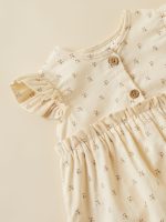 Lil’Atelier Βρεφικό Φόρεμα Εκρού