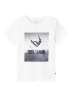 Name It Εφηβική T-shirt Surf Λευκό