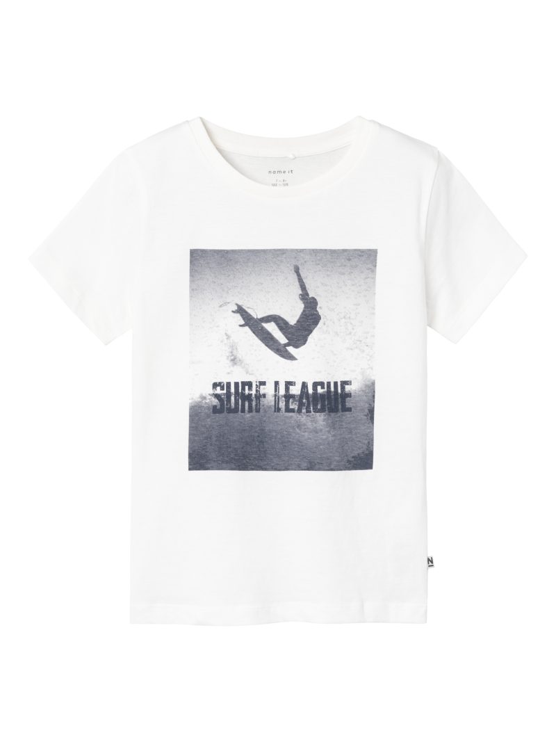 Name It Εφηβική T-shirt Surf Λευκό
