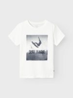 Name It Εφηβική T-shirt Surf Λευκό