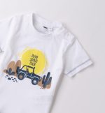 iDO Παιδικό T-shirt Λευκό Safari
