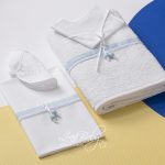 Lina Baby Σετ Λαδόπανο Baby Boom 1556 Λευκό