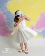 Angel Wings βαπτιστικό φόρεμα για κορίτσι AMELIE 296