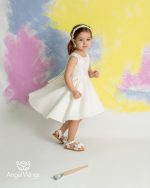 Angel Wings βαπτιστικό φόρεμα για κορίτσι ELICE 298