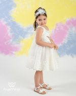 Angel Wings βαπτιστικό φόρεμα για κορίτσι ANAIS 301