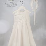 Angel Wings βαπτιστικό φόρεμα για κορίτσι SOFIE 302