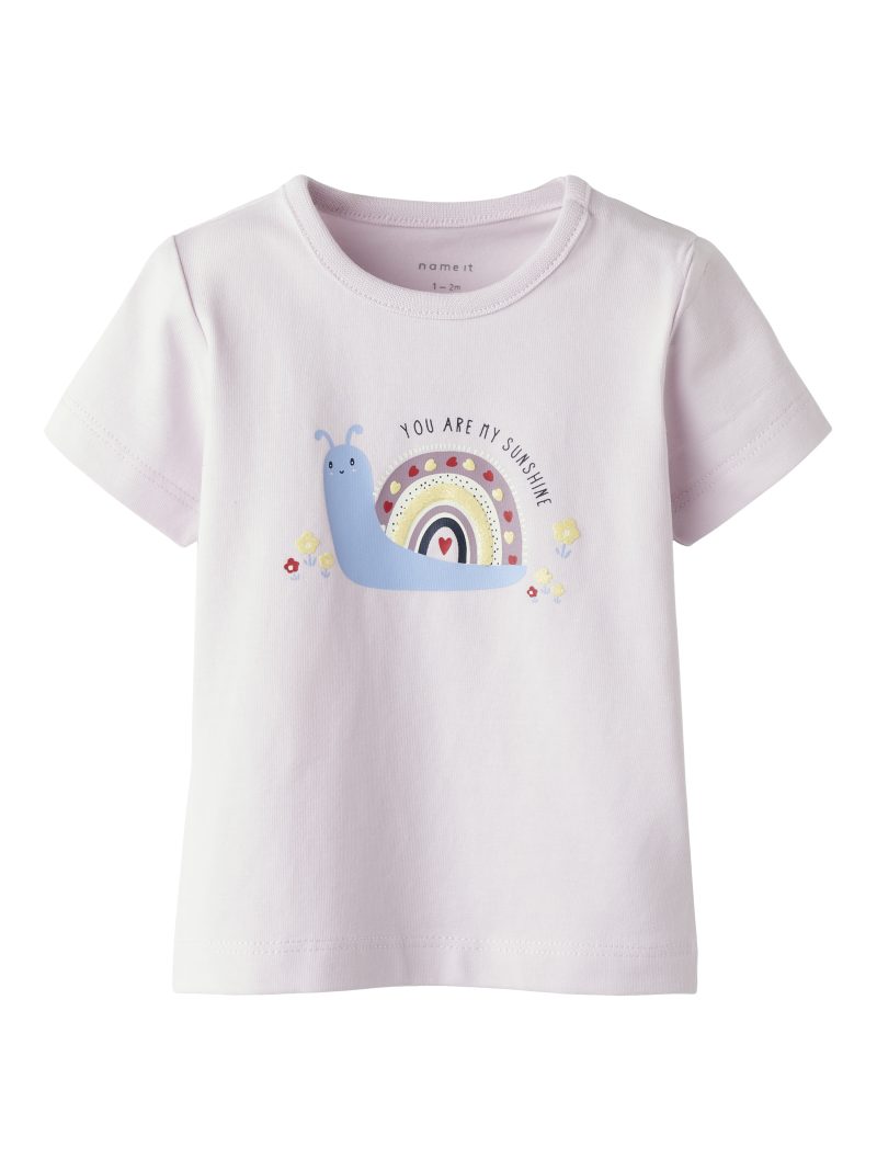 Name It Βρεφικό T-shirt Με Στάμπα