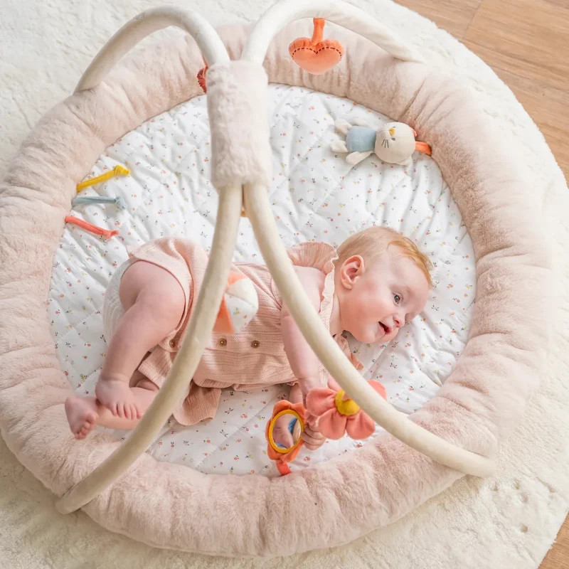 MILA, ZOE & LANA. Βρεφικό Στρωματάκι Δραστηριοτήτων-Γυμναστήριο & Περιμετρικό Μαξιλάρι