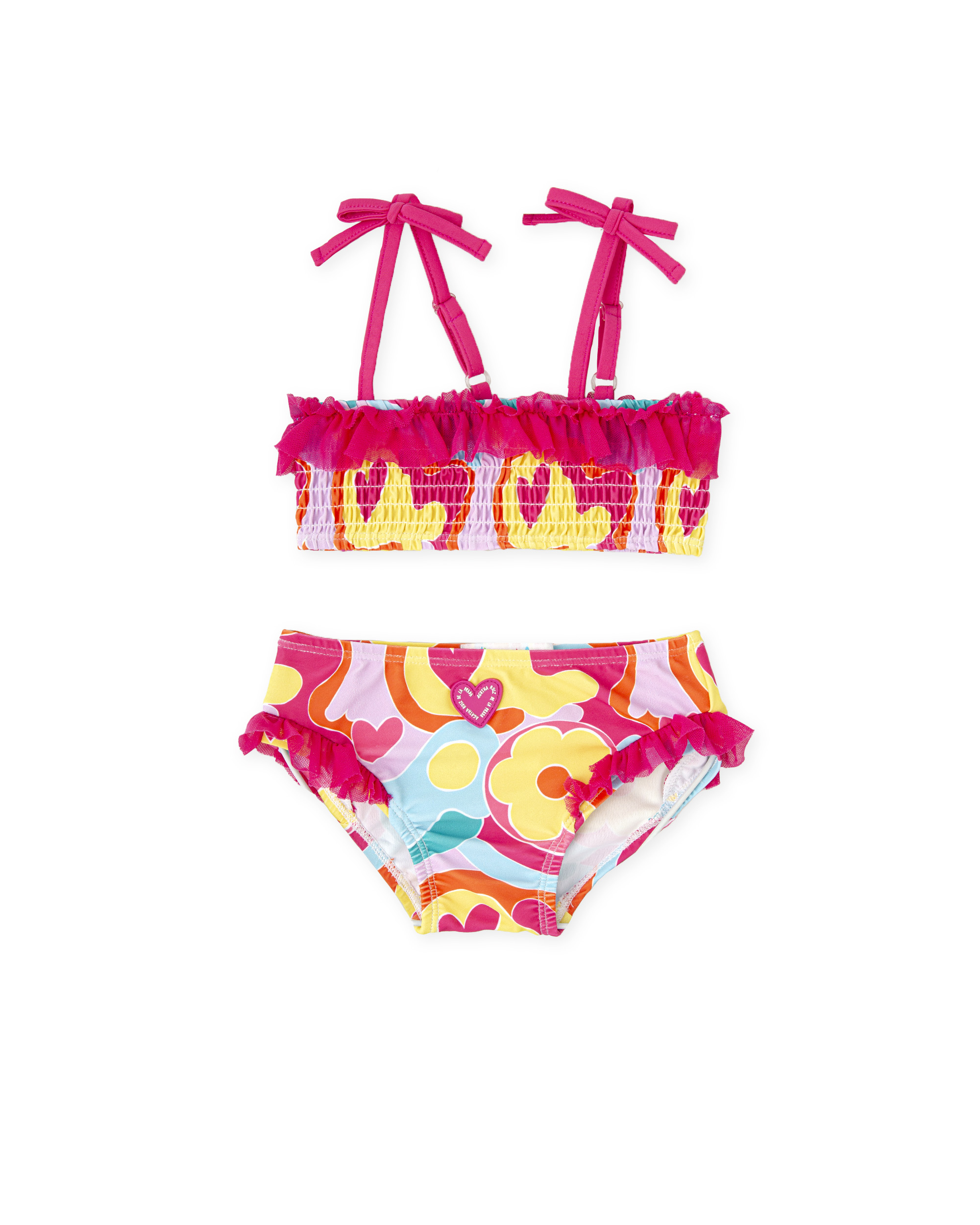 8040S25_XYZ Agatha Ruiz De La Prada-Μαγιό Μπικίνι Πολύχρωμο