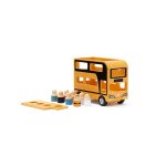 KIDS CONCEPT. Ξύλινο Double Decker Λεωφορείο Με Φιγούρες AIDEN