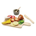 Plan Toys. Πλατώ τυριών και αλλαντικών