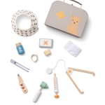 KIDS CONCEPT. Ξύλινο σετ παιχνιδιού κτηνίατρος KID'S HUB