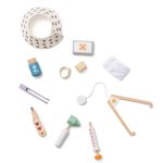 KIDS CONCEPT. Ξύλινο σετ παιχνιδιού κτηνίατρος KID'S HUB