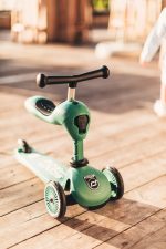 Scoot & Ride Παιδικό Πατίνι Highwaykick 1 Τρίτροχο Με Κάθισμα Για 1-5 Ετών Πράσινο