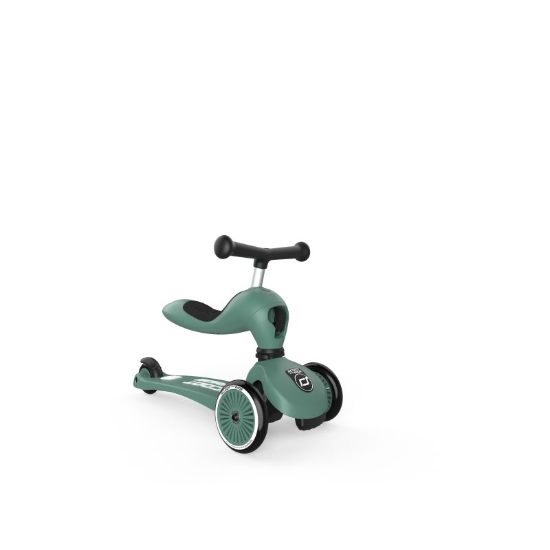Scoot & Ride Παιδικό Πατίνι Highwaykick 1 Τρίτροχο Με Κάθισμα Για 1-5 Ετών Πράσινο