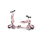 Scoot & Ride Παιδικό Πατίνι Highwaykick 1 Τρίτροχο Με Κάθισμα Για 1-5 Ετών Ροζ