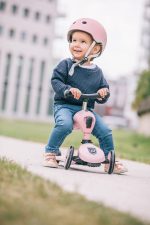 Scoot & Ride Παιδικό Πατίνι Highwaykick 1 Τρίτροχο Με Κάθισμα Για 1-5 Ετών Ροζ