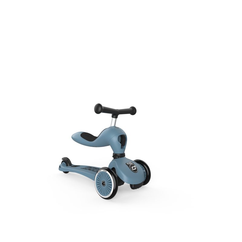 Scoot & Ride Παιδικό Πατίνι Highwaykick 1 Τρίτροχο Με Κάθισμα Για 1-5 Ετών Γαλάζιο