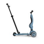 Scoot & Ride Παιδικό Πατίνι Highwaykick 1 Push and Go Τρίτροχο Με Κάθισμα Για 1-5 Ετών Μπλε