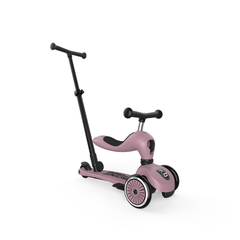 Scoot & Ride Παιδικό Πατίνι Highwaykick 1 Push and Go Τρίτροχο Με Κάθισμα Για 1-5 Ετών Wildberry
