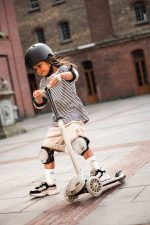 Scoot & Ride Παιδικό Πατίνι Αναδιπλούμενο Highwaykick 3S Τρίτροχο Για 3-6 Ετών Ash