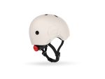 Scoot & Ride Κράνος S-M για Ποδήλατο & Πατίνι με Φωτάκι LED Ash