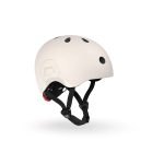 Scoot & Ride Κράνος S-M για Ποδήλατο & Πατίνι με Φωτάκι LED Ash