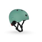 Scoot & Ride Κράνος S-M για Ποδήλατο & Πατίνι με Φωτάκι LED Πράσινο