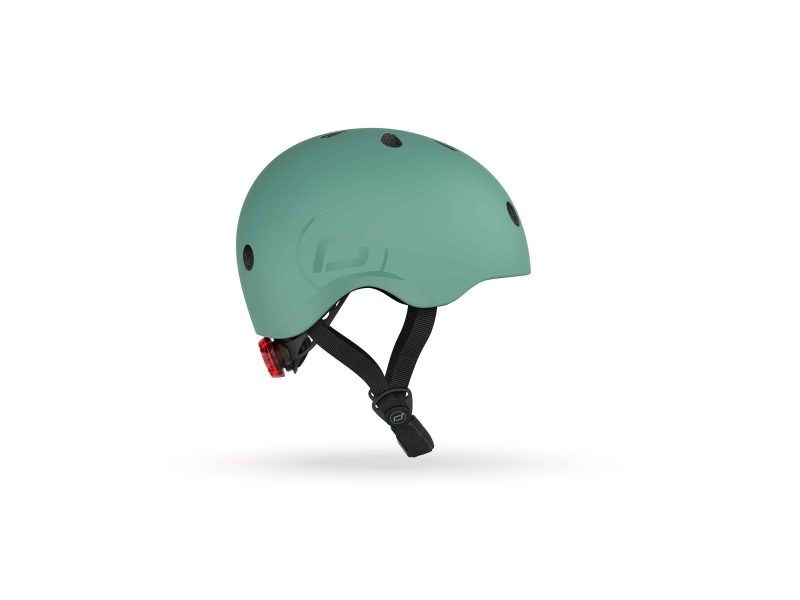 Scoot & Ride Κράνος S-M για Ποδήλατο & Πατίνι με Φωτάκι LED Πράσινο