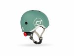 Scoot & Ride Κράνος XXS-S για Ποδήλατο & Πατίνι με Φωτάκι LED Πράσινο