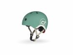 Scoot & Ride Κράνος XXS-S για Ποδήλατο & Πατίνι με Φωτάκι LED Πράσινο