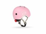 Scoot & Ride Κράνος XXS για Ποδήλατο & Πατίνι με Φωτάκι LED Ροζ