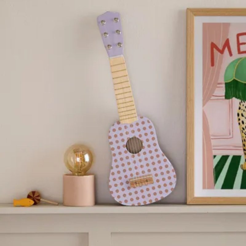 KIDS CONCEPT. Κιθάρα με βούλες KID'S MUSIC (λιλά)