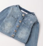 iDO Τζιν Jacket Με Καρδιές Από Στρας