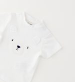 iDO Βρεφικό T-shirt Με Φατσούλα Λευκό
