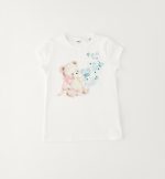 iDO Βρεφικό T-shirt Λευκό Με Στάμπα