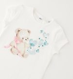 iDO Βρεφικό T-shirt Λευκό Με Στάμπα