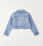 iDO Τζιν Jacket Με Κεντημένες Μαργαρίτες
